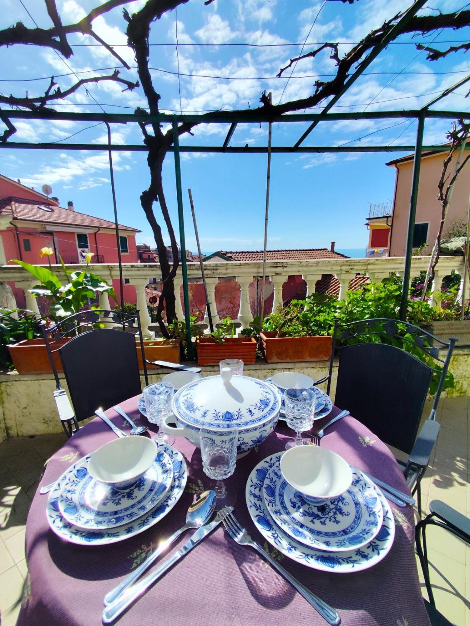 Apartament -La Terrazza Nel Vigneto- Golfo Dei Poeti Tellaro Zewnętrze zdjęcie